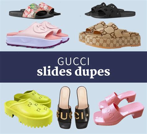 gucci angelina slides dupe|Gucci angelina platform slides.